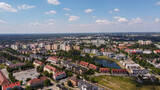 Fototapeta Dmuchawce - Piła, wielkopolska, widok na miasto 