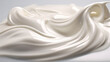 © alionaprof - Creamy Delight: White Milk Cream. Generative AI