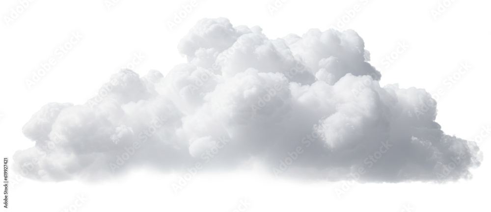 white cloud on transparent background, png Stock Illustration | Adobe Stock