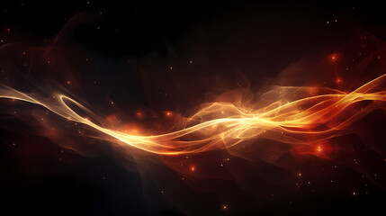 Wall Mural - abstract neon background, unfocused curvy glowing lines, colorful fantastic wallpaper - AI generated.