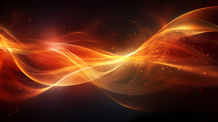 Wall Mural - abstract neon background, unfocused curvy glowing lines, colorful fantastic wallpaper - ai generated
