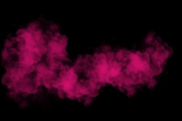 Wall Mural - a red Smoke spreading on dark background ep62