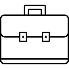 Canvas Print - Briefcase Icon