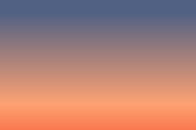 Vector Illustration Of Evening Sunset Atmosphere Nobody No Cloud For Background.