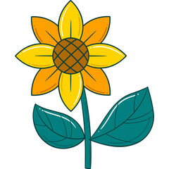 Wall Mural - Sunflower