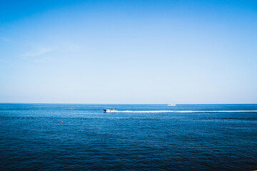 Wall Mural - Beautiful view on the Mediterranean Sea. Monaco. Nature