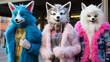 © Keitma - Group of furries people wist furry costumes