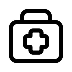 Wall Mural - first aid kit icon