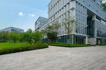 Leinwandbilder - Office Building in Science and Technology Industrial Park