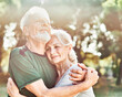 © Lumos sp - woman man senior couple retirement together elderly active vitality love old nature wife mature sport fitness outfit exercise training health clothes runner sportswear
