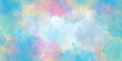 © Ahmad Araf - Abstract colorful watercolor pastel drawing paper texture background. Fantasy smooth light colorful shades watercolor paper textured background. Used for grunge design, vintage card, templates.