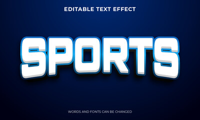 3d text effect in esport style