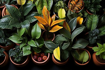  Aerial View of Dense Growing Plants - Web Design Background