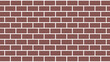Red brick wall as background	