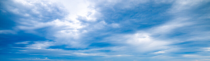 Wall Mural - Sky with dense cloud cover shot at 28 mm focal length