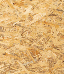 Wall Mural - Rustic Charm: The Unique Texture of OSB Oriented Strand Board