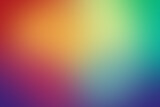 Fototapeta Tęcza - Abstract blurred gradient mesh background in vibrant rainbow colors. Colorful smooth banner template. Easy editable soft color illustration with no transparency. smooth image used for ad, poster, web