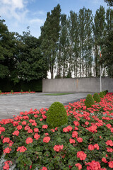 Wall Mural - City of Dublin Ireland. War memorial. Wall.