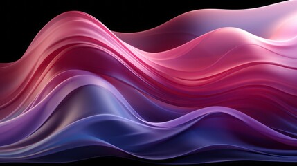 Wall Mural - abstract swirling shapes in pleasing pastel colors. generative ai.