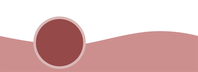Wall Mural - Text label for footer and header 