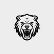 © Leyde - Angry bear logo design vector illustration