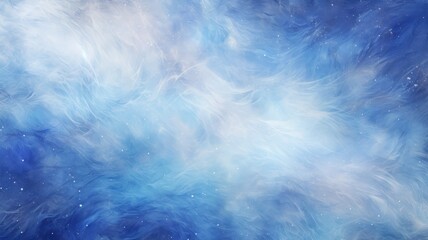 Wall Mural - Blue Gradient Abstract Galaxy Background Texture. Generative AI illustration.