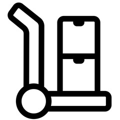 Sticker - trolley icon