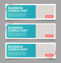 Wall Mural - law consultancy for business web banner design template. vector flyer with text space. advertising p