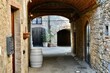 Percorso sotterraneo legato alle mure medievali dell a città di Castellina in Chianti in provincia di Siena.
