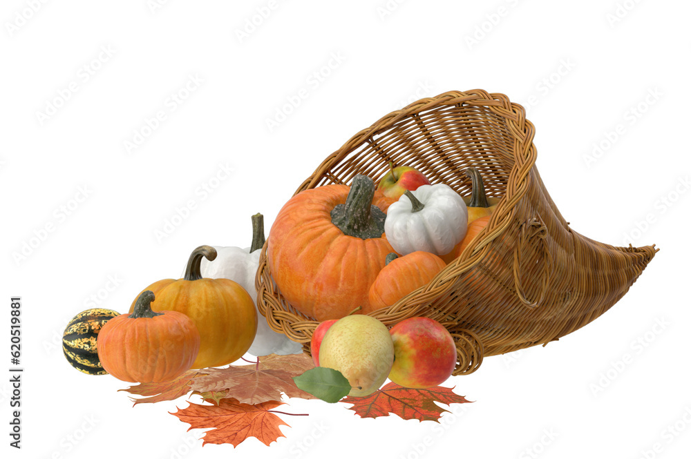 Cornucopia In. Add cornucopia in autumn Stock Photo | Adobe Stock