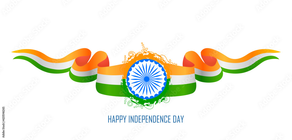 Indian Tricolor background for celebration of Independence Day of India ...