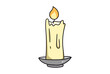 Kerze Halloween Vektor Advent Dekoration Weinachten icon design