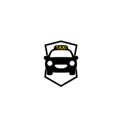 Poster - Taxi car insurance icon isolated on white background