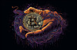 Luminous Cryptocurrency: A Surreal Bitcoin Grasp