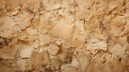 Wall Mural - mock-up. rock abstract warm beige wall background. wall background. Empty workplace, in front of an abstract package. mockup. small stones pattern.