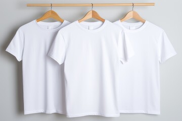 white t shirt on a wooden hanger, white t shirt on a hanger, white t-shirt hanging on a hanger, white tshirt men, white tshirt women, tee, tshirt mockup