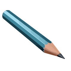 Canvas Print - Creative color pencil equipment icon