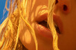 © Sonja Lekovic/Stocksy - sensual lips closeup in sunlight