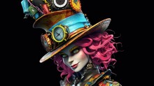 Mad Hatter Woman