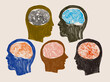 © Alessio Bogani/Stocksy - Concept illustration of mind and brain diversity