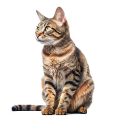 Cat , isolated on transparent background, PNG