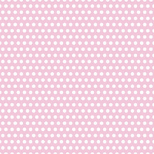 A Pink And White Polka Dot Background. A Pink And White Polka Dot Background. Great For Holidays Or Other Usages For Scrap Booking, Gift Wrapping Paper, Card Making Or Other Various Usages. Small Spot