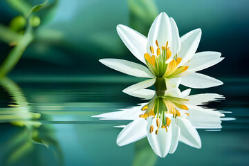 white water lily