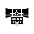 flight simulator aeronautical engineer glyph icon vector. flight simulator aeronautical engineer sign. isolated symbol illustration