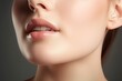 © Jrgen - close up of neck of a woman skin care advertising