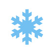 Snowflake icon. Cold vector icon.
