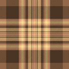 Textile Background Fabric Of Vector Texture Seamless With A Pattern Check Plaid Tartan.