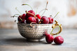 © RooM The Agency - Close-up of a bowl of fresh red cherries