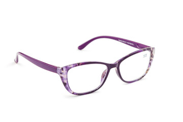 Glasses for vision-women's Glasses. on white background	