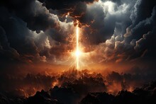 God's Words Arrive Like A Flash: A Bright Beacon Rising Above The Human Crisis - Generative AI 21